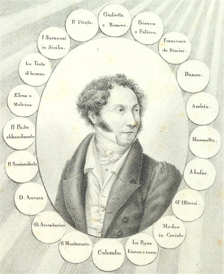 Ritratto di Felice Romani, 1828 - Accademia delle Scienze di Torino - Ritratti 0122 E