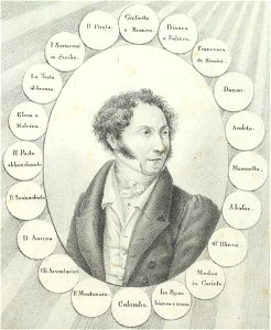 Ritratto di Felice Romani, 1828 - Accademia delle Scienze di Torino - Ritratti 0122 E