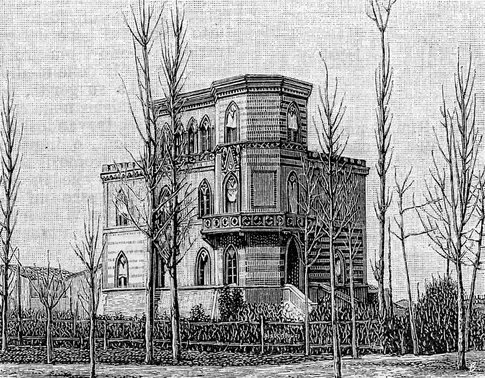 Rimini – Villa Anita (xilografia)
