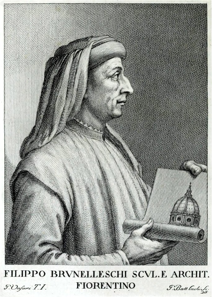 Ritratto di Filippo Brunelleschi