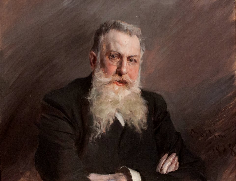 Ritratto di antonio Starrabba, marchese di Rudinì - Giovanni Boldini