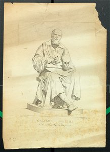 Ritratto di Galileo Galilei, dal 1839 al 1861 - Accademia delle Scienze di Torino - Ritratti 0045