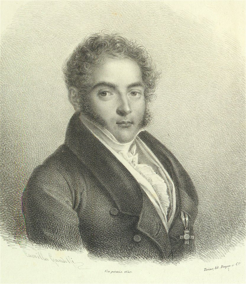 Ritratto di Giovanni Migliara, 1840 - Accademia delle Scienze di Torino - Ritratti 0089 B