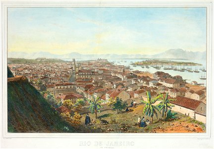 Rio de Janeiro de Castella, da Coleção Brasiliana Iconográfica