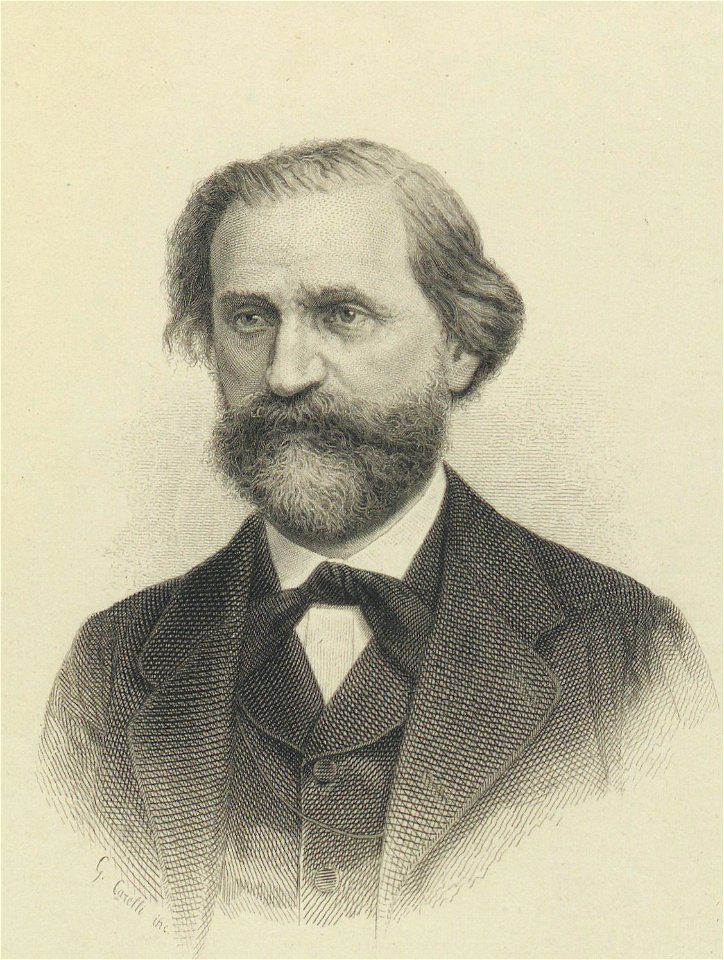 Ritratto di Giuseppe Verdi, ante 1921 - Accademia delle Scienze di ...