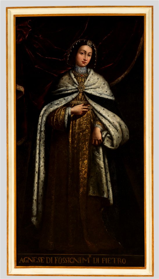 Ritratto di Agnese moglie di Pietro - Google Art Project