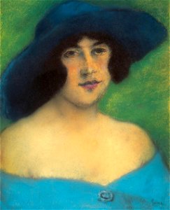 Rippl Girl with Blue Hat