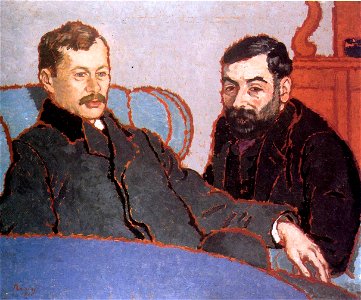 Rippl-Rónai József (1861-1927) Petrovics Elek és Meller Simon