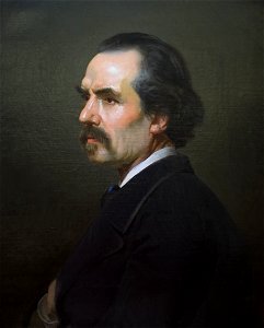 Ritratto di Michelangelo Pittatore - Rudolf Lehmann