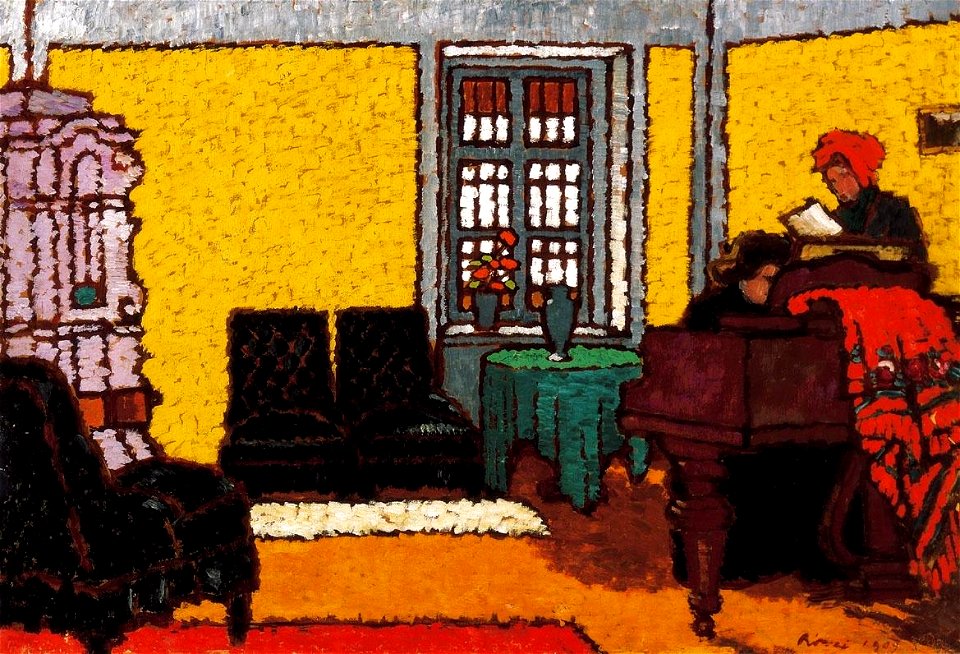 Rippl Yellow Piano-room
