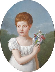 Ritratto della Principessa Antonietta. Free illustration for personal and commercial use.