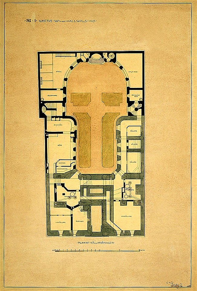 Ritning.plan - Hallwylska museet - 30100