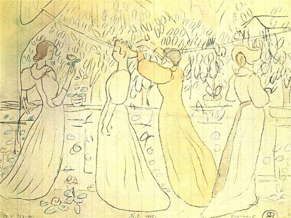 Rippl Four Women in the Garden