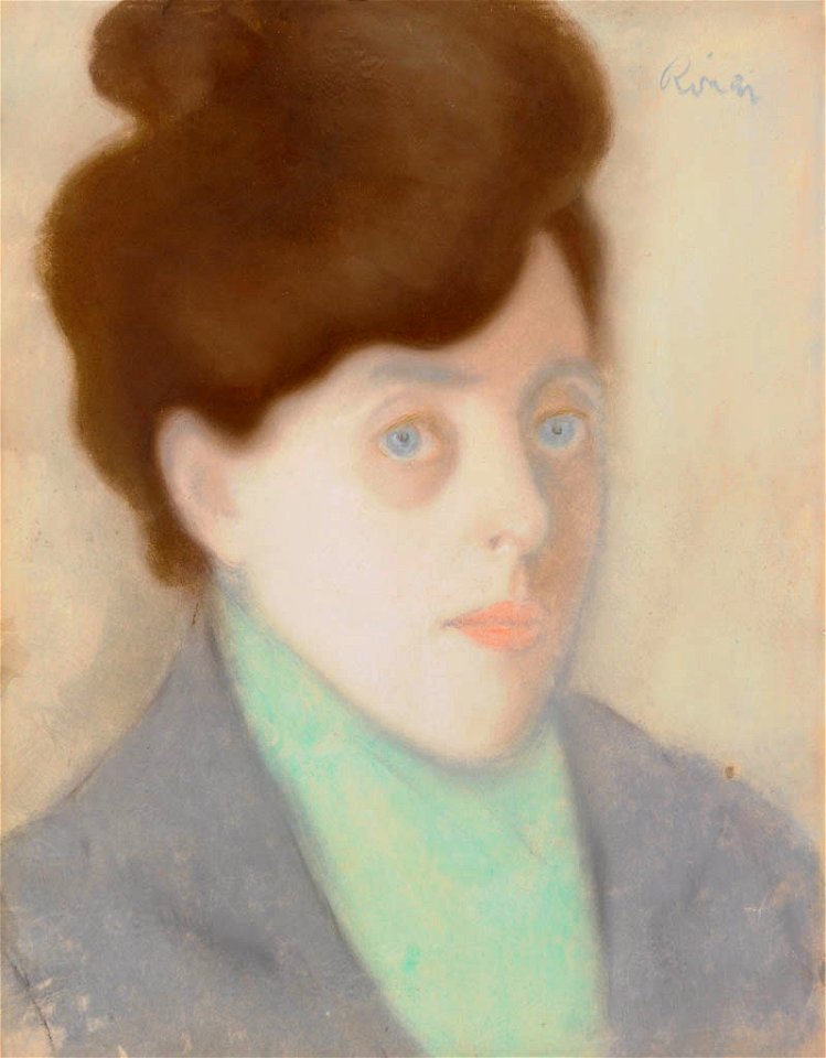 Rippl Female Portrait 1892