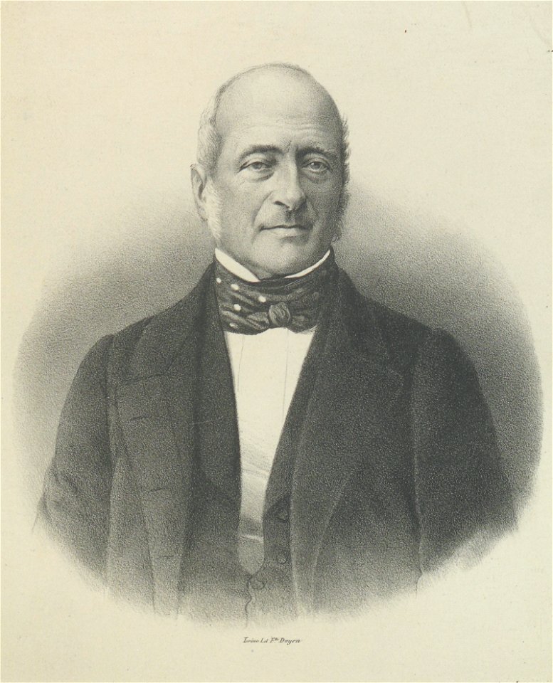 Ritratto di Domenico Promis, 1852 - Accademia delle Scienze di Torino - Ritratti 0070 B