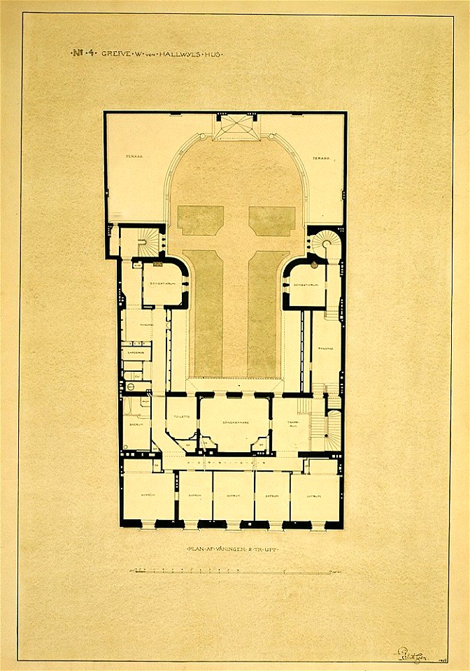 Ritning.plan - Hallwylska museet - 12976