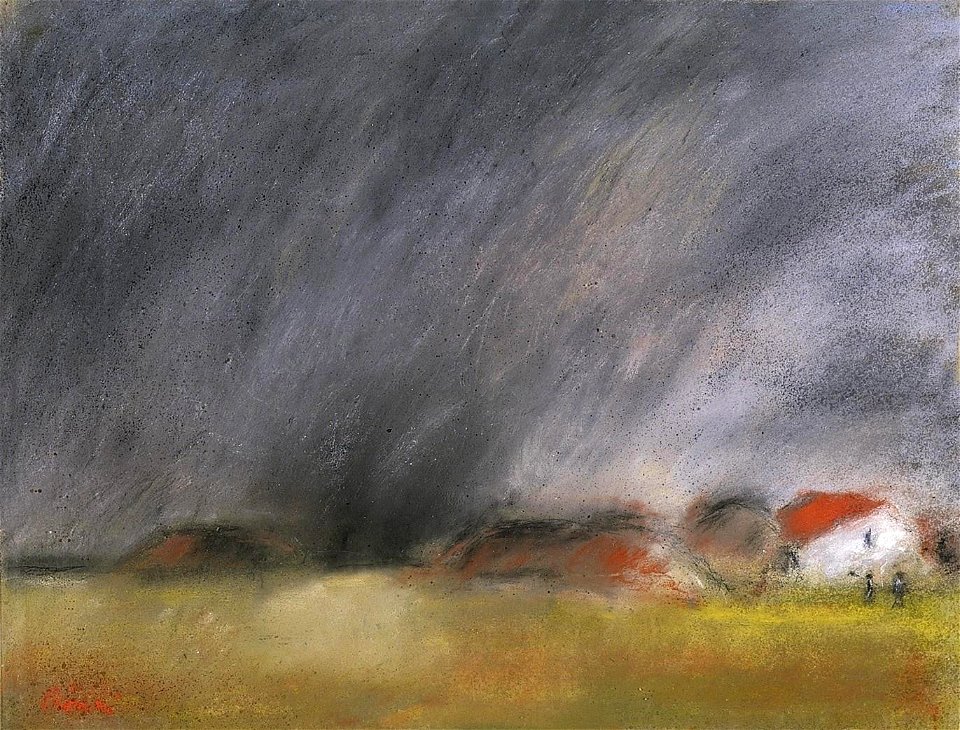 Rippl Houses, Clouds, Late Summer