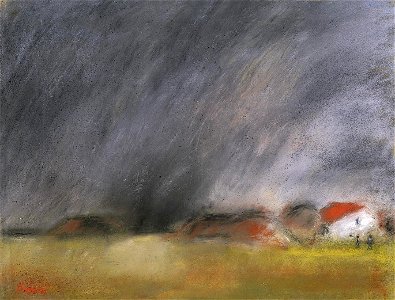 Rippl Houses, Clouds, Late Summer