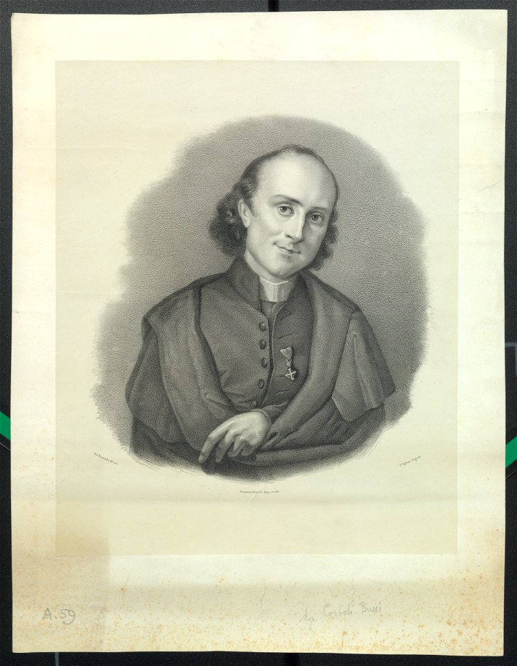 Ritratto di Giovanni Corboli Bussi, 1848 - Accademia delle Scienze di Torino - Ritratti 0063
