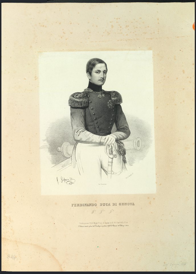 Ritratto di Ferdinando duca di Genova