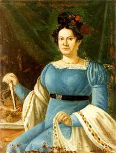 Ritratto di donna (Maria Isabella di Borbone)