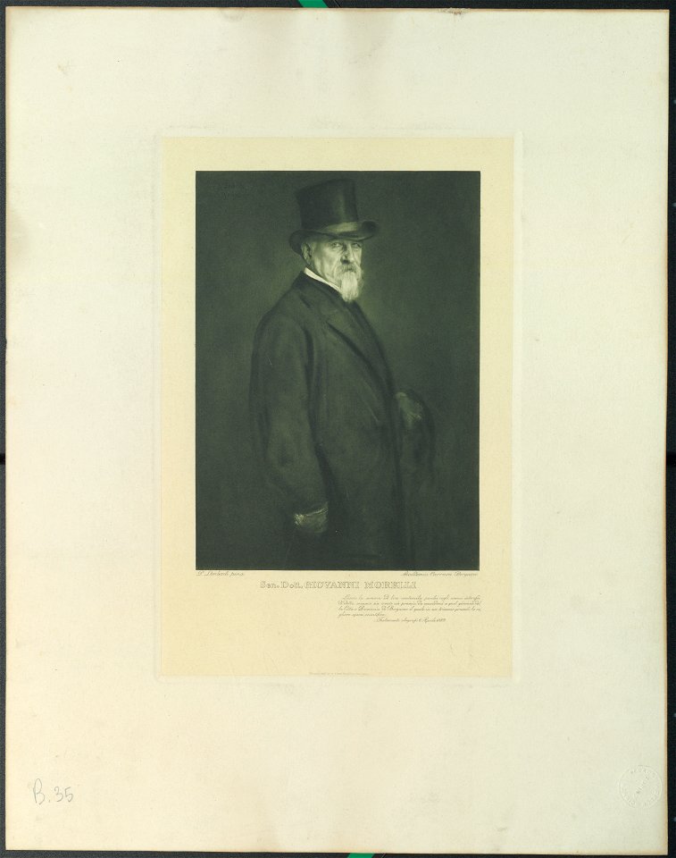 Ritratto di Giovanni Morelli, ante 1889 - Accademia delle Scienze di Torino - Ritratti 0149