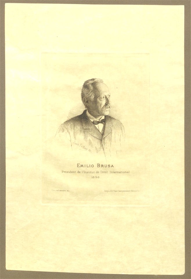 Ritratto di Emilio Brusa, 1896 - Accademia delle Scienze di Torino - Ritratti di soci 0034