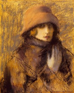 Rippl Woman in Red Hat
