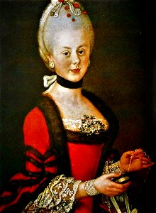 Ritratto della Duchessa Giulia Carafa. Free illustration for personal and commercial use.