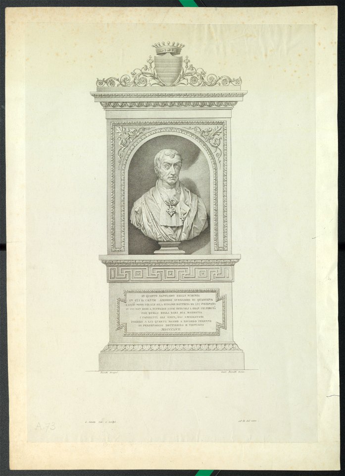 Ritratto di Amedeo Avogadro, 1800-1850 - Accademia delle Scienze di Torino - Ritratti 0087