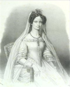 Ritratto di Maria Teresa di Toscana, 1843 - Accademia delle Scienze di Torino - Ritratti 0146 (cropped)