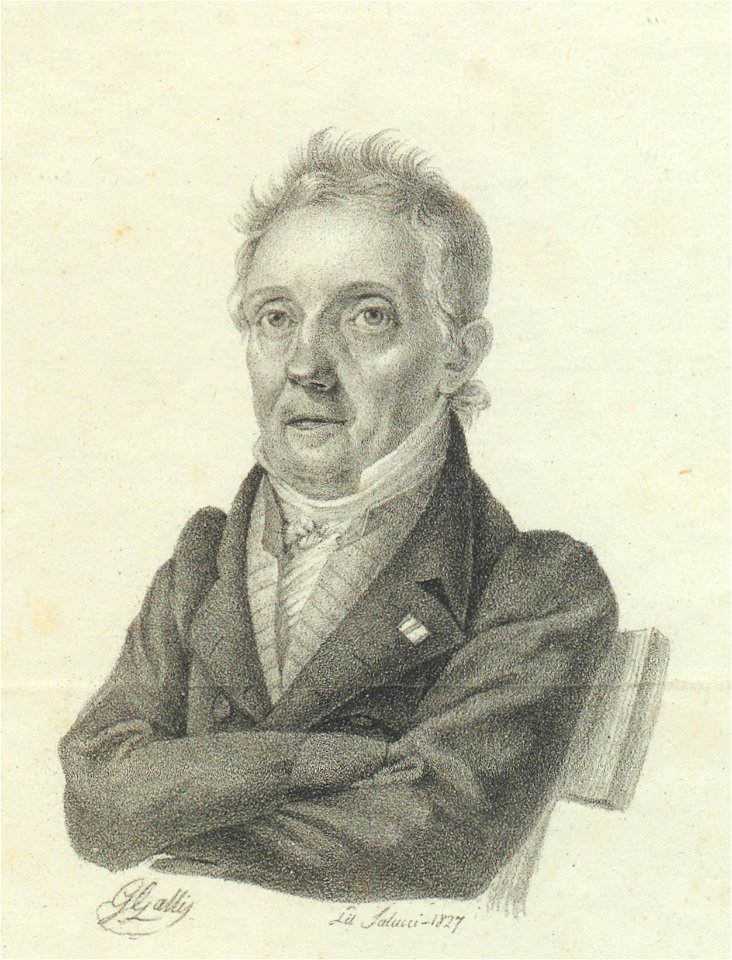Ritratto di Giuseppe Del Rosso, 1827 - Accademia delle Scienze di Torino - Ritratti 0021 B
