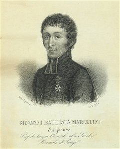 Ritratto di Giovanni Battista Mabellini, dal 1839 al 1864 - Accademia delle Scienze di Torino - Ritratti 0042 B. Free illustration for personal and commercial use.
