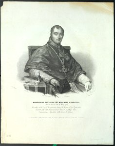Ritratto di Luigi Fransoni, canonico, 1833 - Accademia delle Scienze di Torino - Ritratti 0126