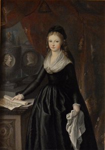 Ritratto di Maria Teresa Carlotta di Borbone-Francia, contessa di Angouleme. Free illustration for personal and commercial use.
