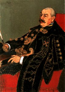 Rippl Portrait of Géza Makfalvay 1918