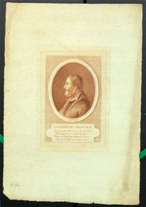 Ritratto di Lodovico Ariosto, fine XVIII sec. - Accademia delle Scienze di Torino - Ritratti 0048