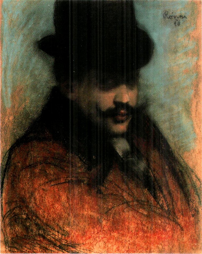 Rippl Man Wearing Top Hat 1918