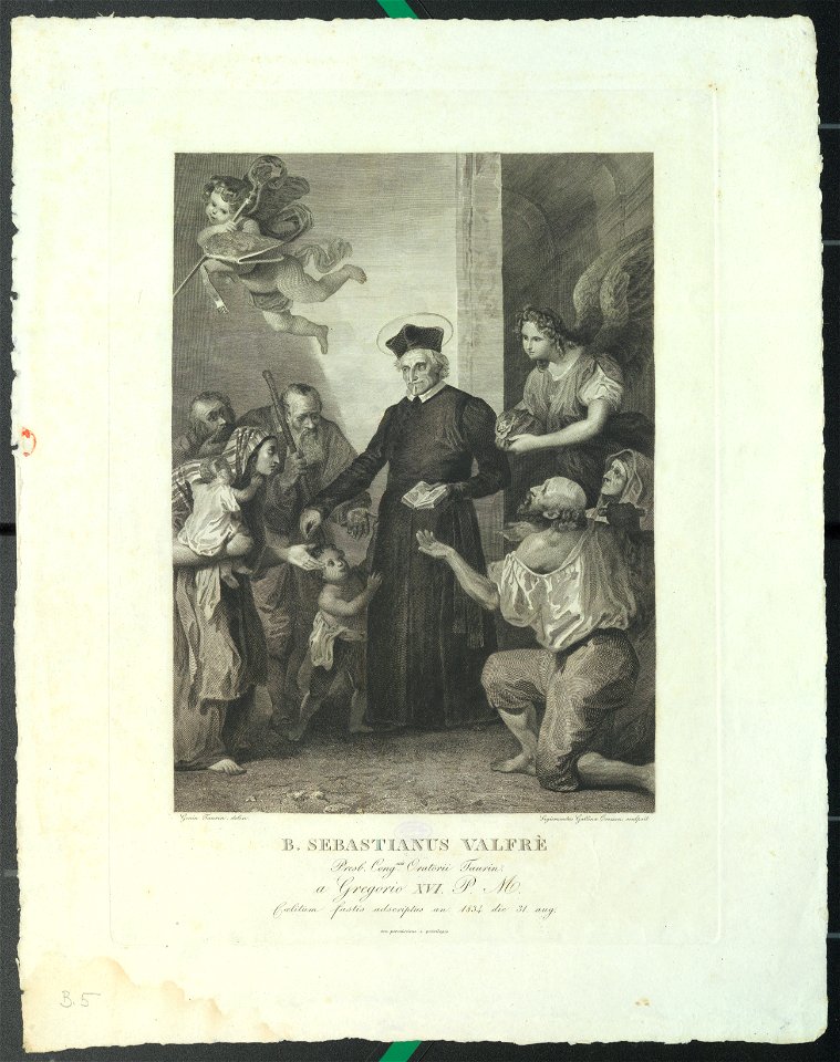 Ritratto di Sebastiano Valfré, 1834 - Accademia delle Scienze di Torino - Ritratti 0118
