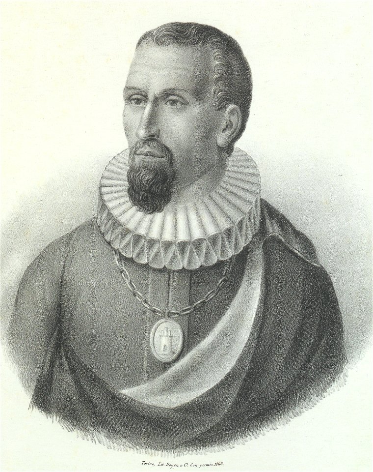 Ritratto di Cristoforo Colombo, 1846 - Accademia delle Scienze di Torino - Ritratti 0064 B
