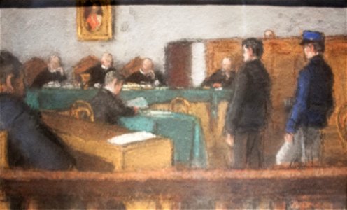 Rippl-Rónai - In front of the judge