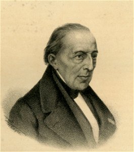 Ritratto di Vittorio Fossombroni litografia