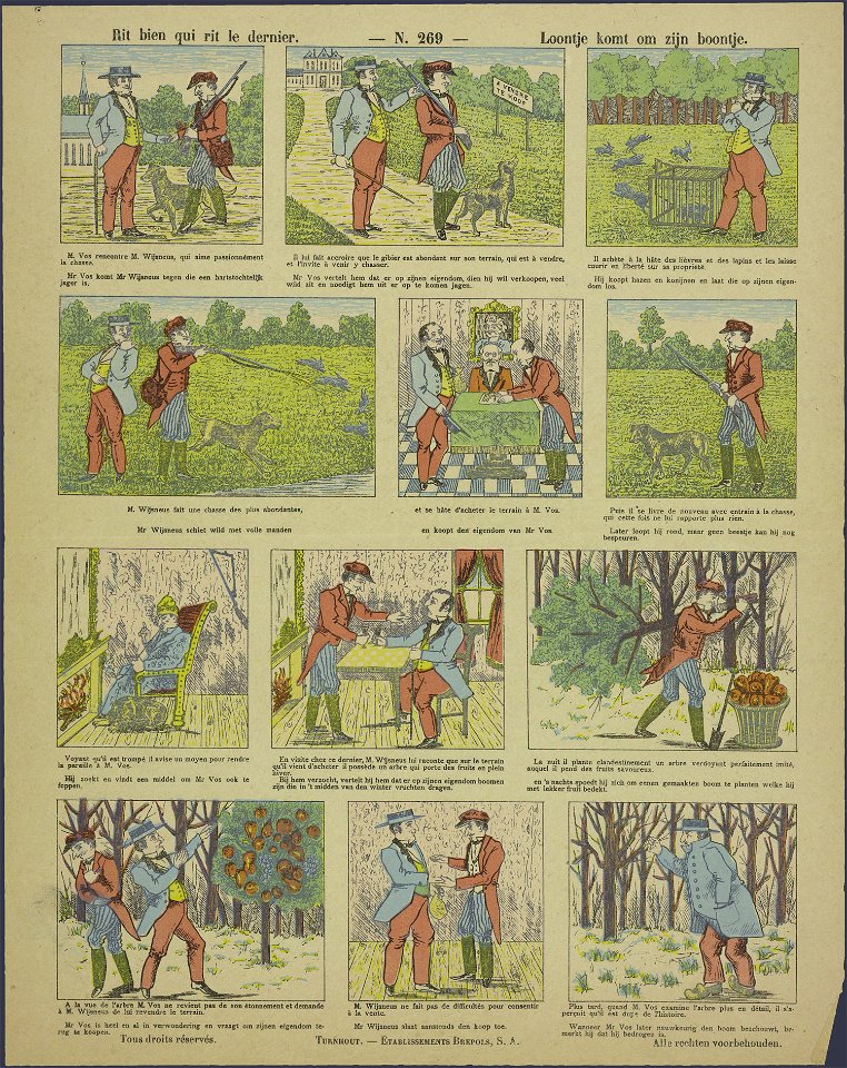 Rit bien qui rit le dernier-Catchpenny print-PRENT 0104