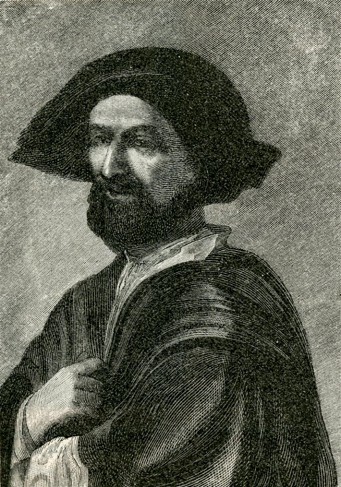 Ritratto di Cesare Borgia xilografia