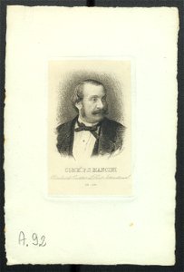 Ritratto di Pasquale Stanislao Mancini, 1876 - Accademia delle Scienze di Torino - Ritratti 0110