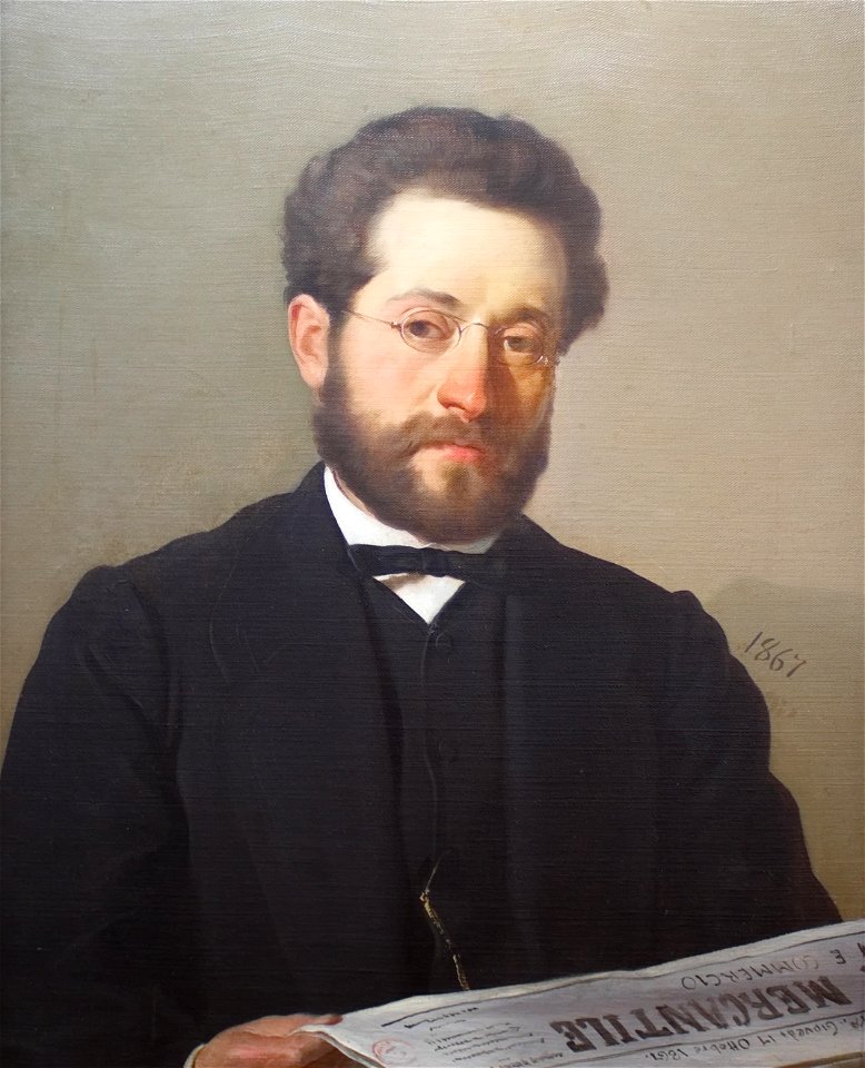 Ritratto di Raffaele Debenedetti - Michelangelo Pittatore