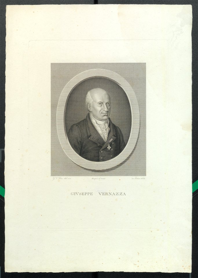 Ritratto di Giuseppe Vernazza, 1822 - Accademia delle Scienze di Torino - Ritratti 0071
