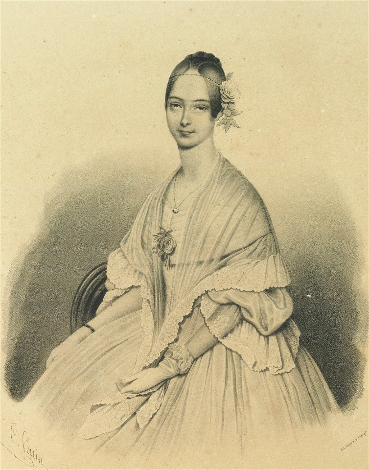 Ritratto di Maria Adelaide d’Austria, 1842 - Accademia delle Scienze di Torino - Ritratti 0135 B