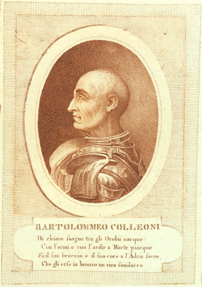 Ritratto di Bartolomeo Colleoni, fine XVIII sec. - Accademia delle Scienze di Torino - Ritratti 0053 B