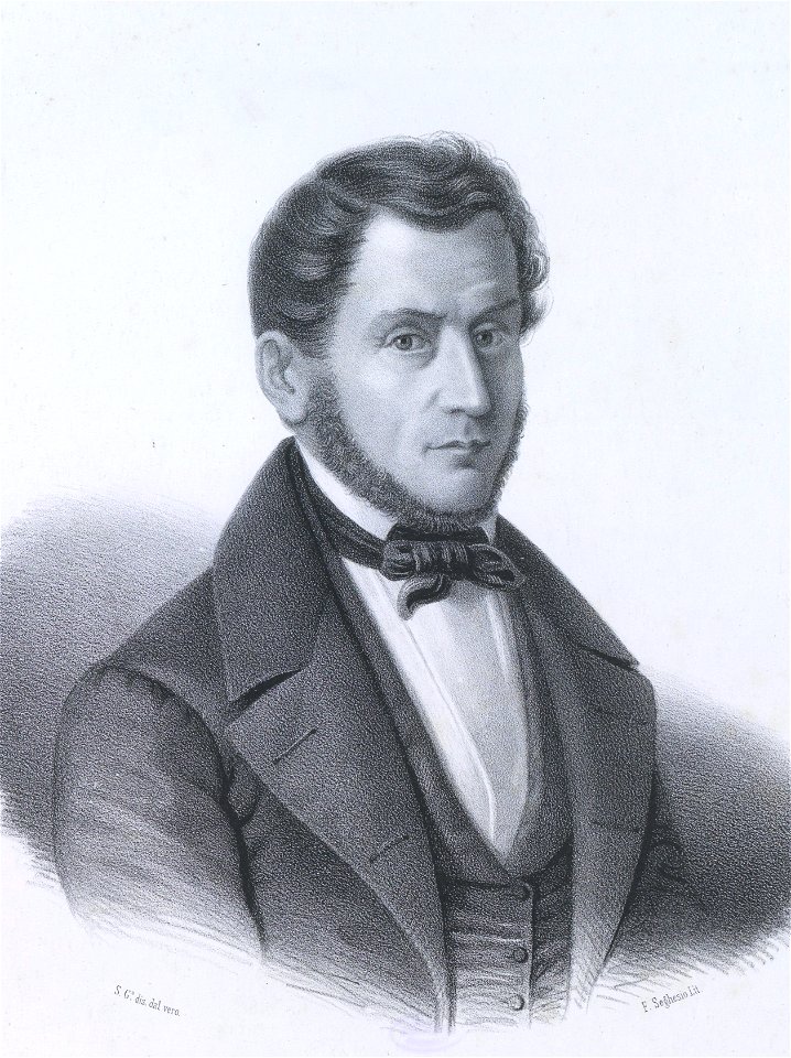 Ritratto di Vincenzo Troya, 1847 - Accademia delle Scienze di Torino - Ritratti 0144 B